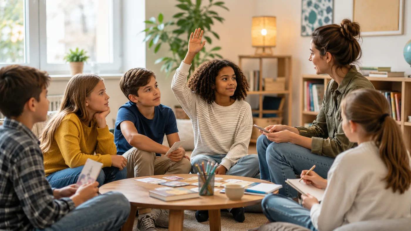 Atelier philo et éducation avec des enfants